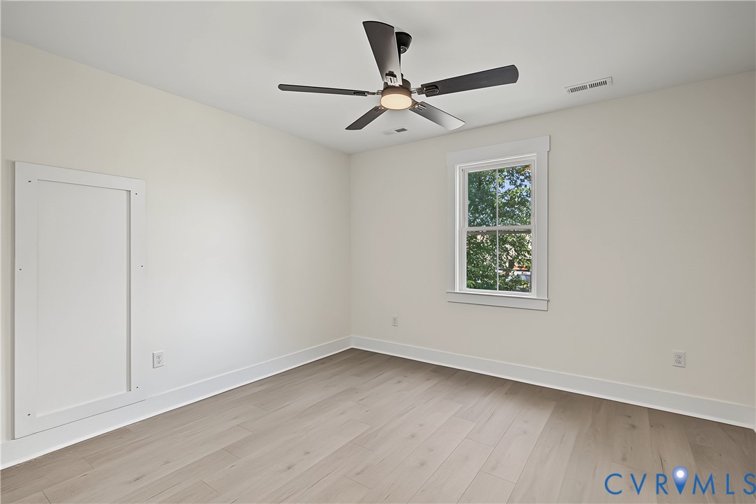 3601.5 Decatur Street Richmond, VA 23224 - Photo 24 of 32 Light wood-finish flooring, a ceiling fan with int