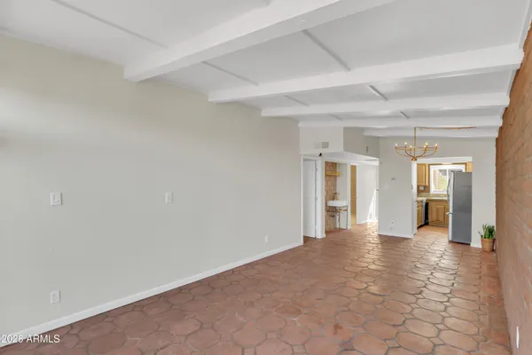 a view of entryway with a door