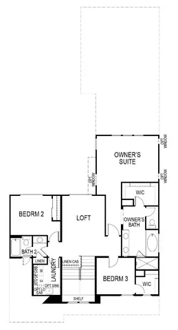 a picture of a floor plan