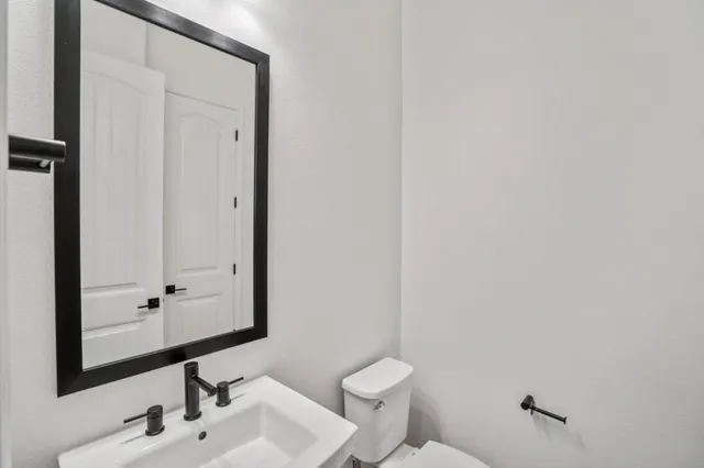 a view of a garage room