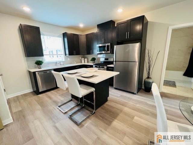 463 Old Post Road Edison, NJ 08817 - Photo 18 of 21 a kitchen with stainless steel appliances granite countertop a refrigerator stove microwave and sink