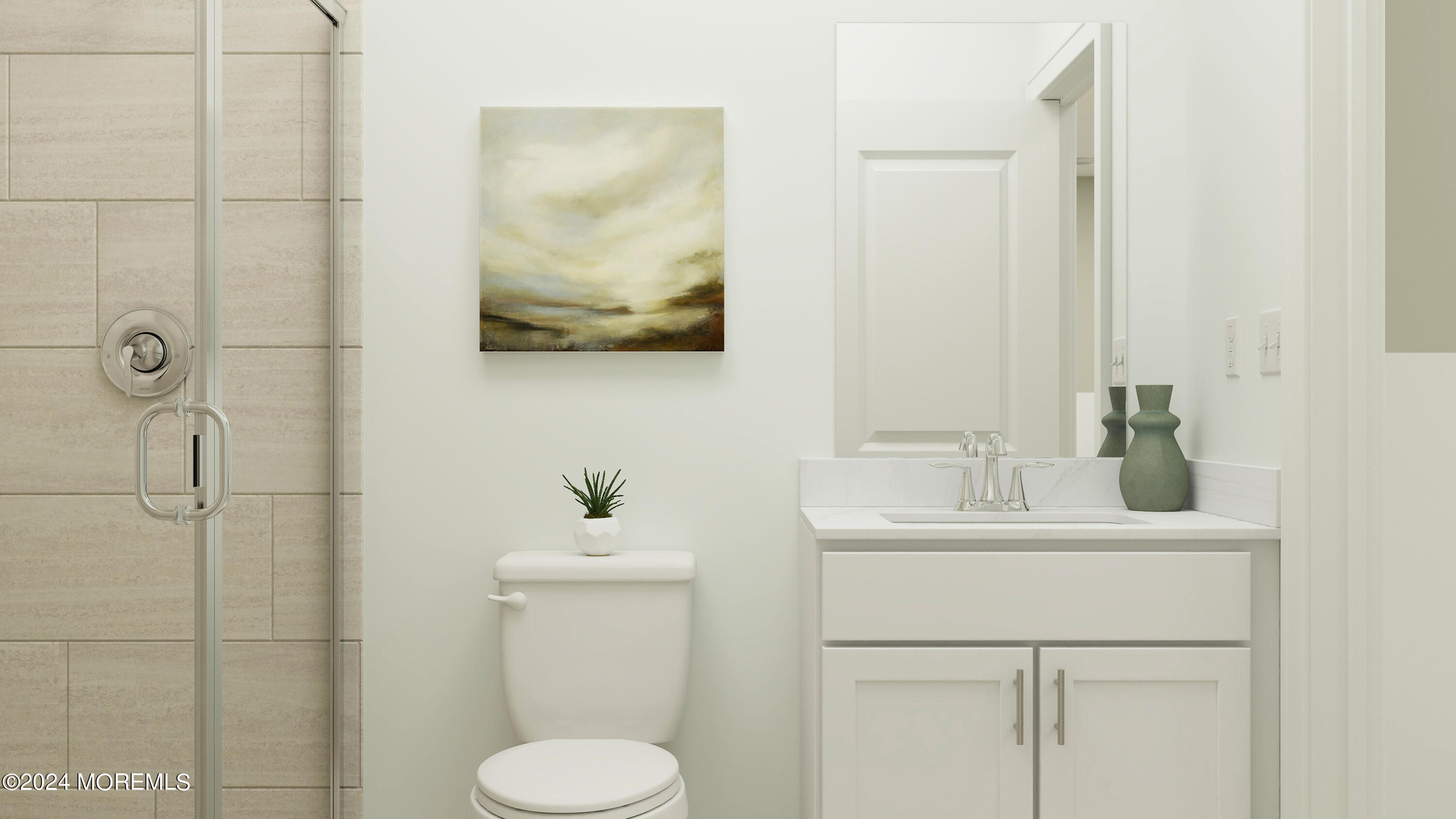 2103 Explorer Lane Marlboro, NJ 07746 - Photo 8 of 14 a bathroom with a sink toilet and mirror