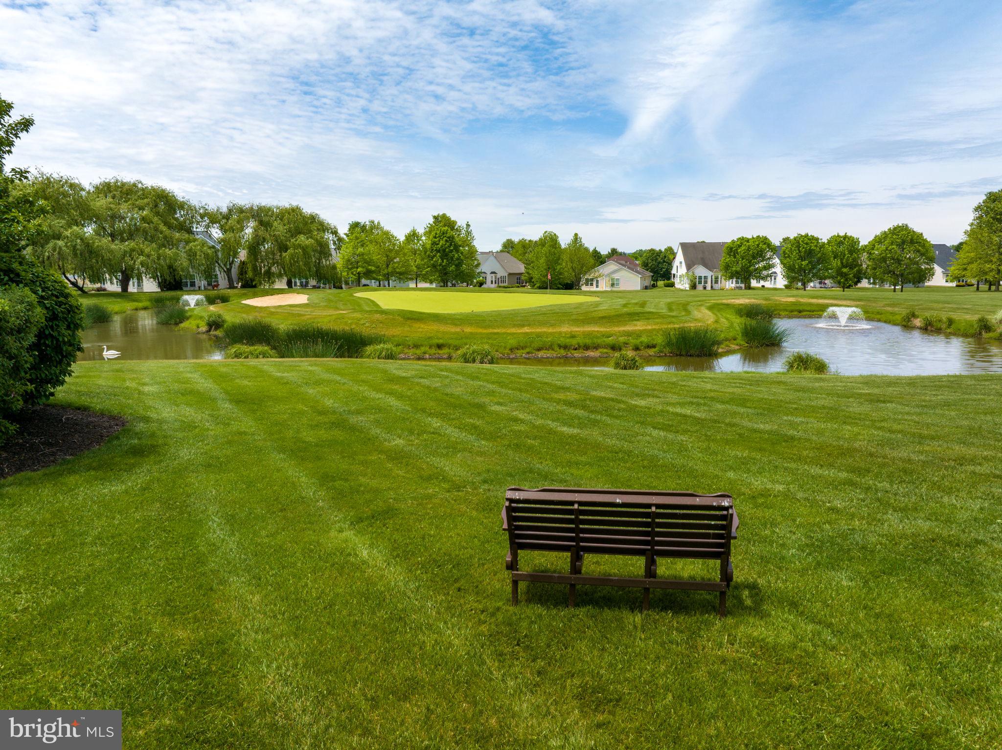 2040 Kingsview Road Macungie, PA 18062 - Photo 39 of 39 View of the pond and golf green.