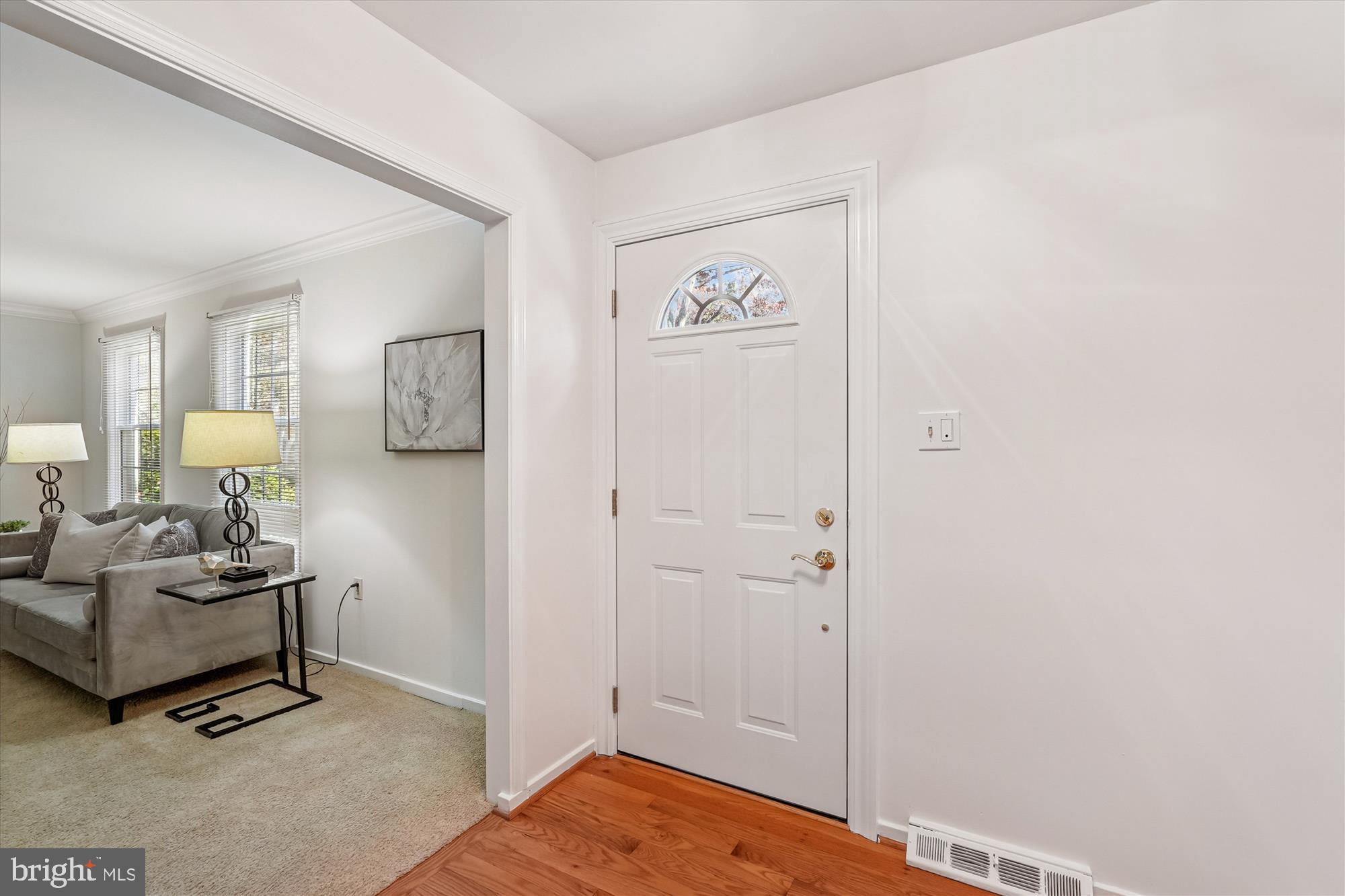 11410 Running Cedar Road Reston, VA 20191 - Photo 3 of 56 a bedroom with a bed and a view of bathroom