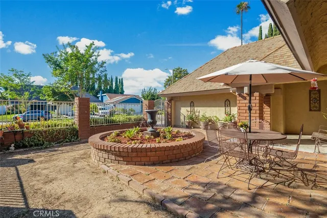 a outdoor space with the patio