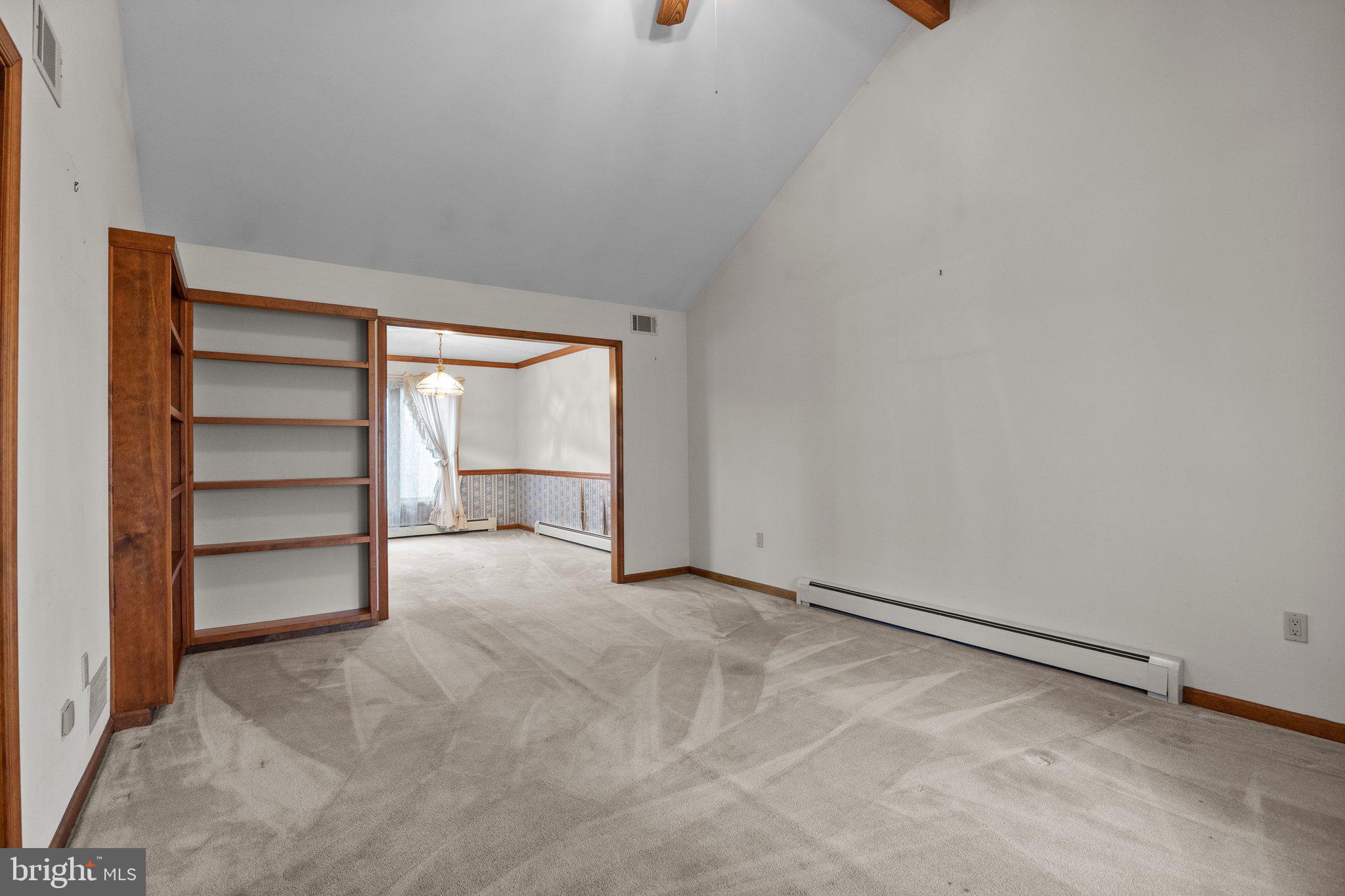 104 Park Road Ambler, PA 19002 - Photo 36 of 39 Living Room with Vaulted Ceiling