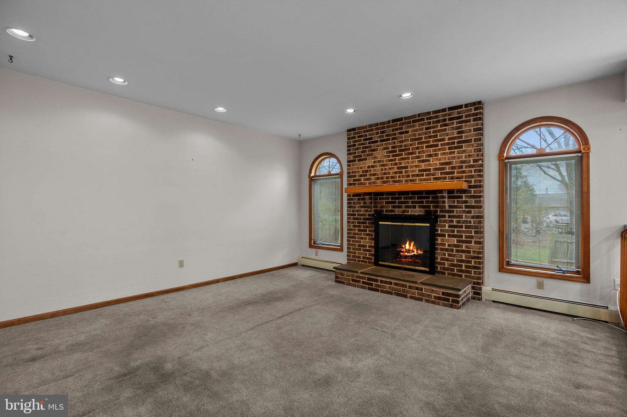 104 Park Road Ambler, PA 19002 - Photo 39 of 39 Family Room with Wood Fireplace