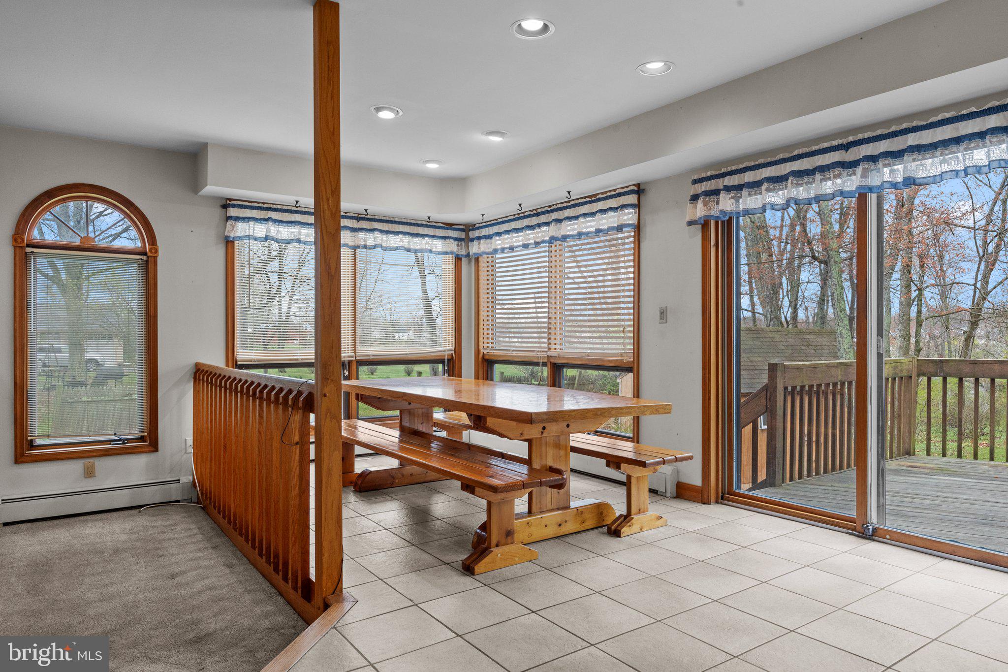104 Park Road Ambler, PA 19002 - Photo 7 of 39 Eat-in Kitchen view from Family Room/Kitchen