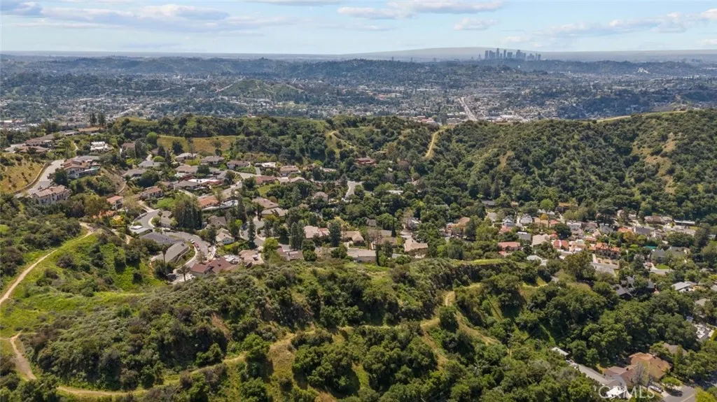 0 Edwards Place Glendale, CA 91206 - Photo 4 of 16 an aerial view of residential house with parking and yard