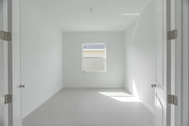 a view of empty room