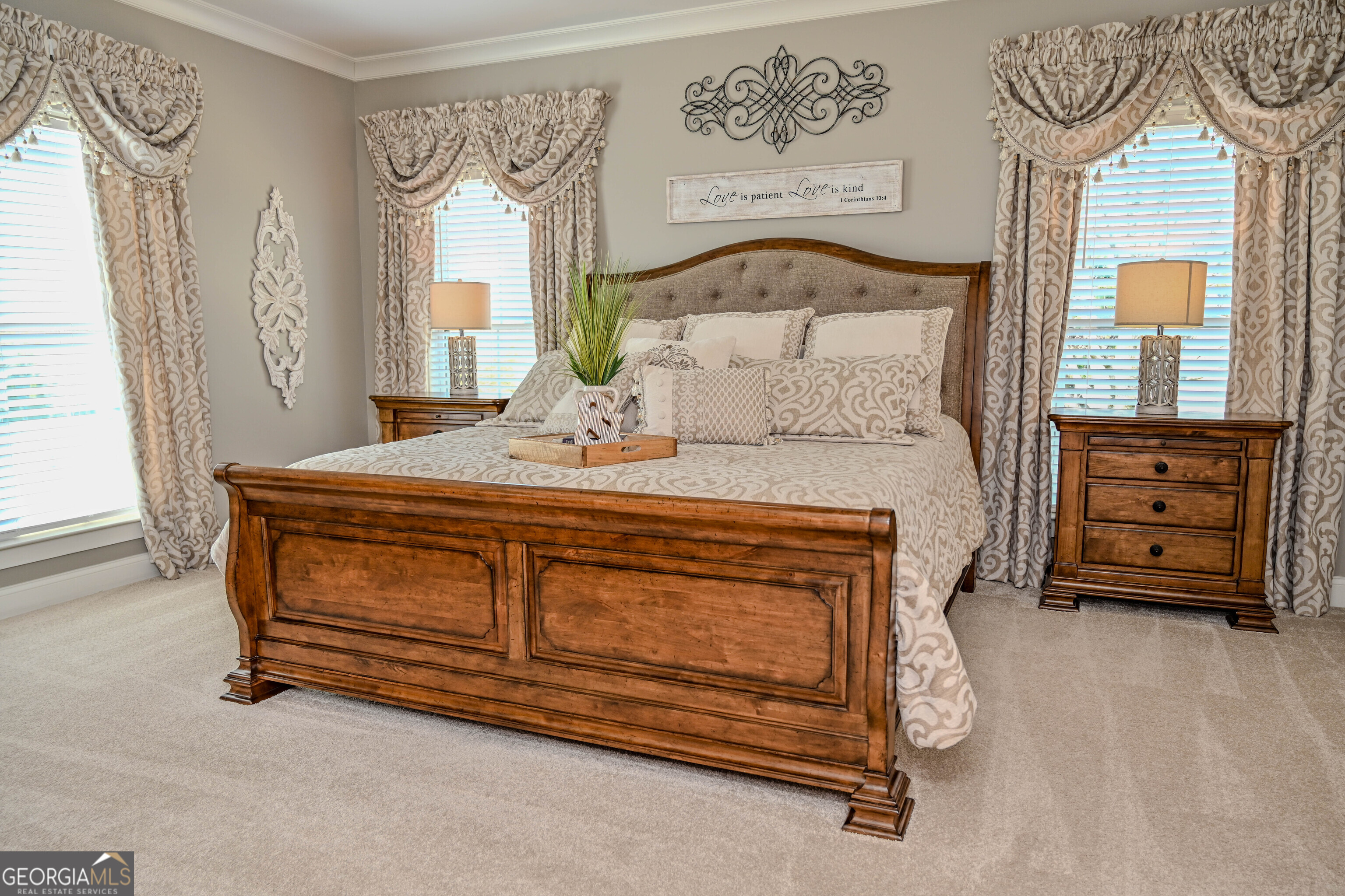 399 Overlook Trail Williamson, GA 30292 - Photo 21 of 52 a bedroom with a bed and a dresser