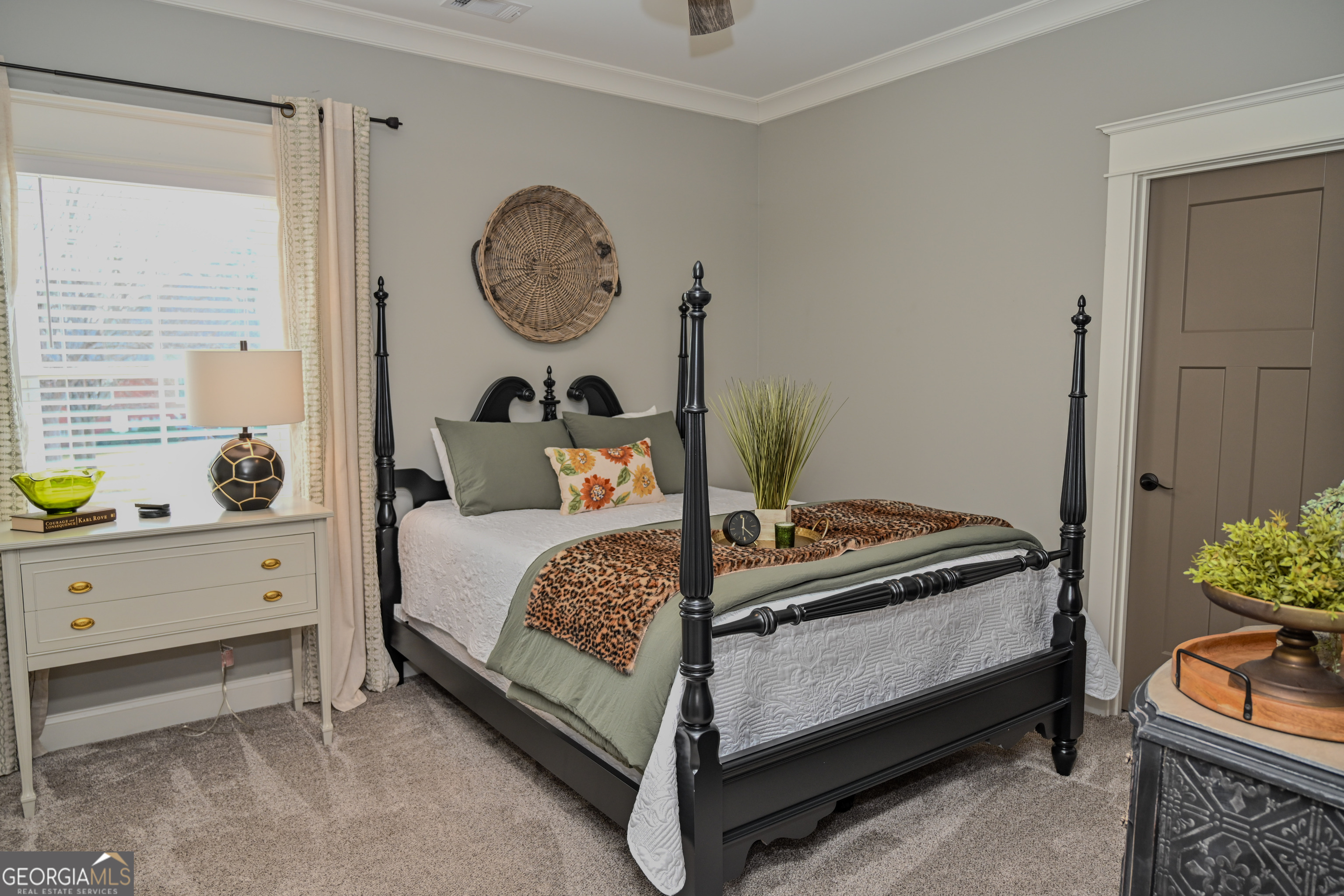 399 Overlook Trail Williamson, GA 30292 - Photo 31 of 52 a bedroom with a bed and a window