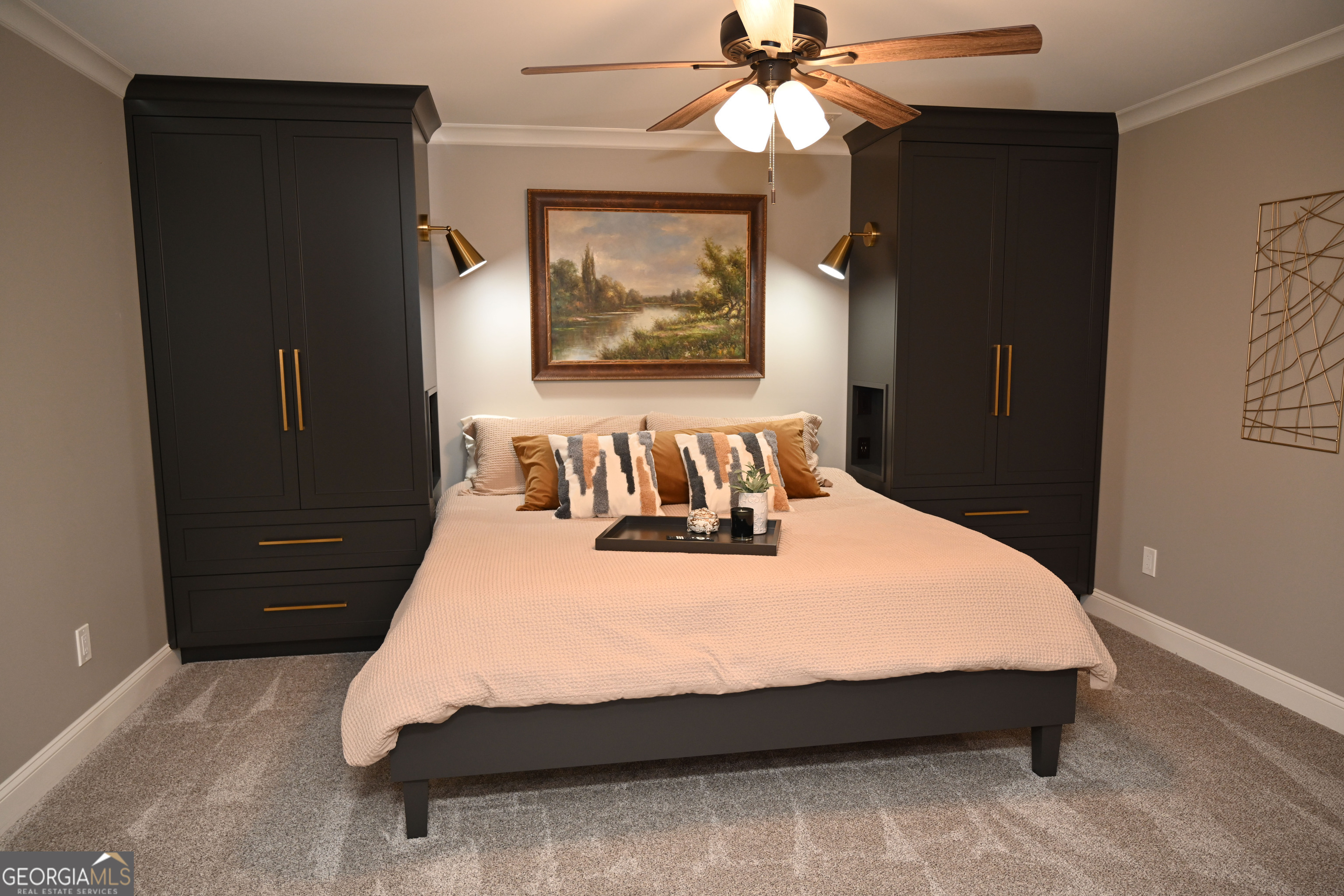 399 Overlook Trail Williamson, GA 30292 - Photo 43 of 52 a bedroom with bed and window