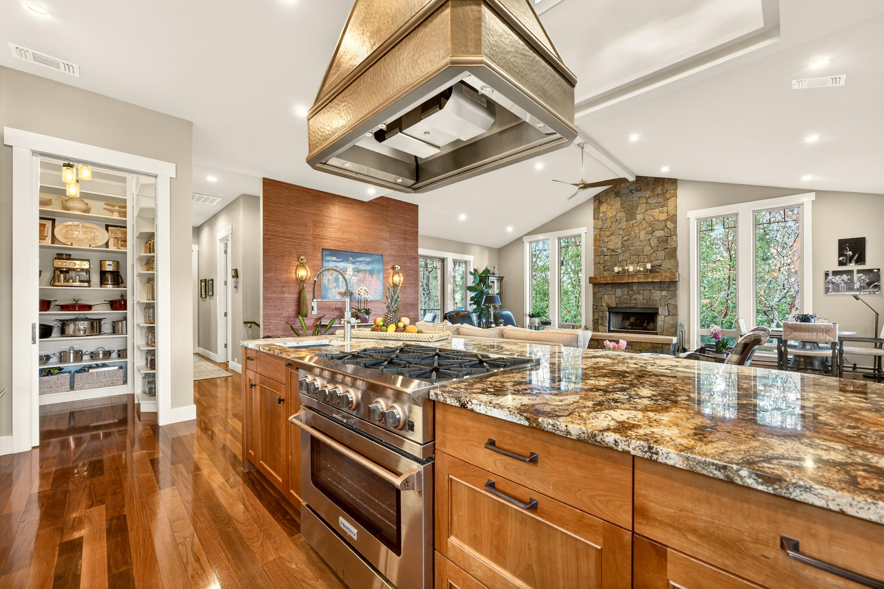 930 Granite Ridge Circle Jacksonville, OR 97530 - Photo 15 of 79 Blue Star gas range.
