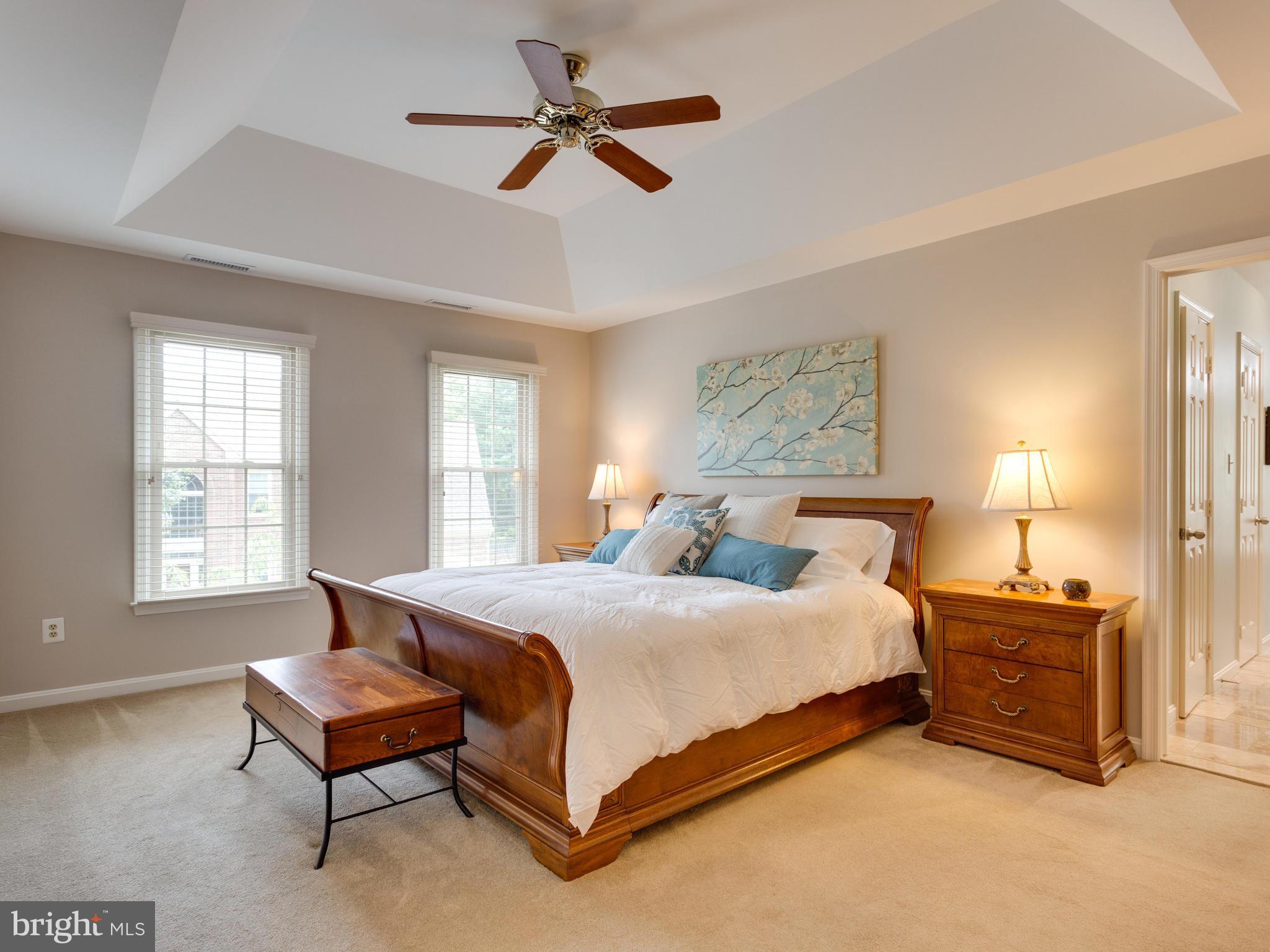8119 Ridge Creek Way Springfield, VA 22153 - Photo 13 of 30 Lovely Master Bedroom w/ Tray Ceiling