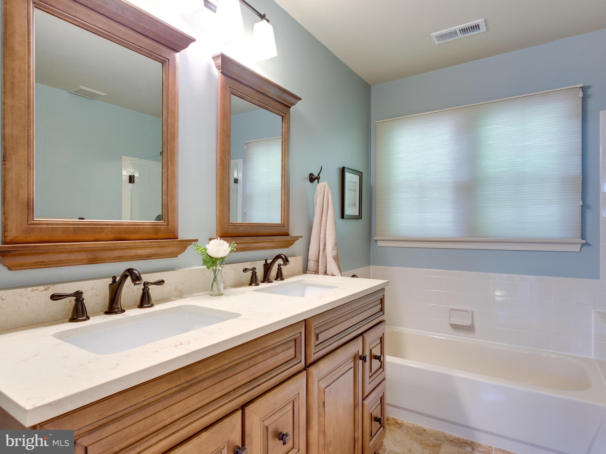 8119 Ridge Creek Way Springfield, VA 22153 - Photo 19 of 30 Upper Level Hall Bath - Remodeled 2015
