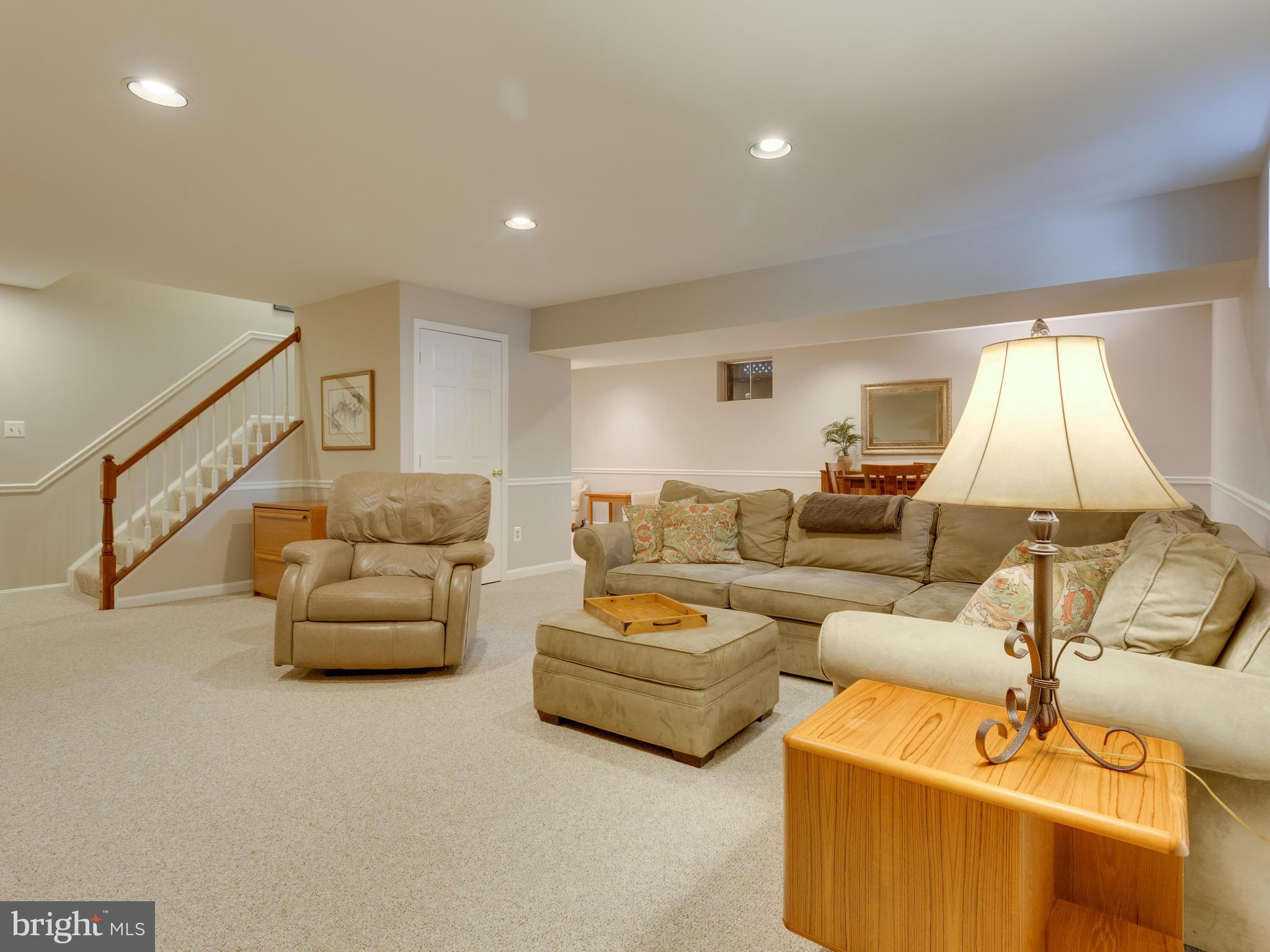 8119 Ridge Creek Way Springfield, VA 22153 - Photo 21 of 30 Finished Basement provides Tons of Flexible Spaces