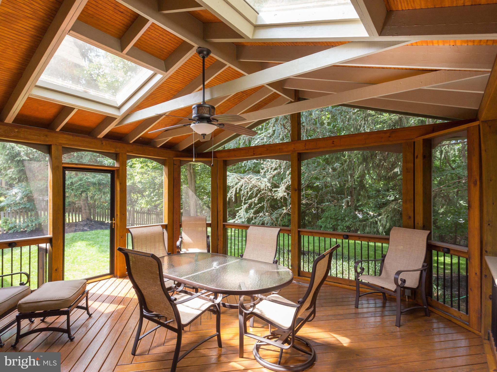 8119 Ridge Creek Way Springfield, VA 22153 - Photo 26 of 30 Relax in the Screened-in Porch