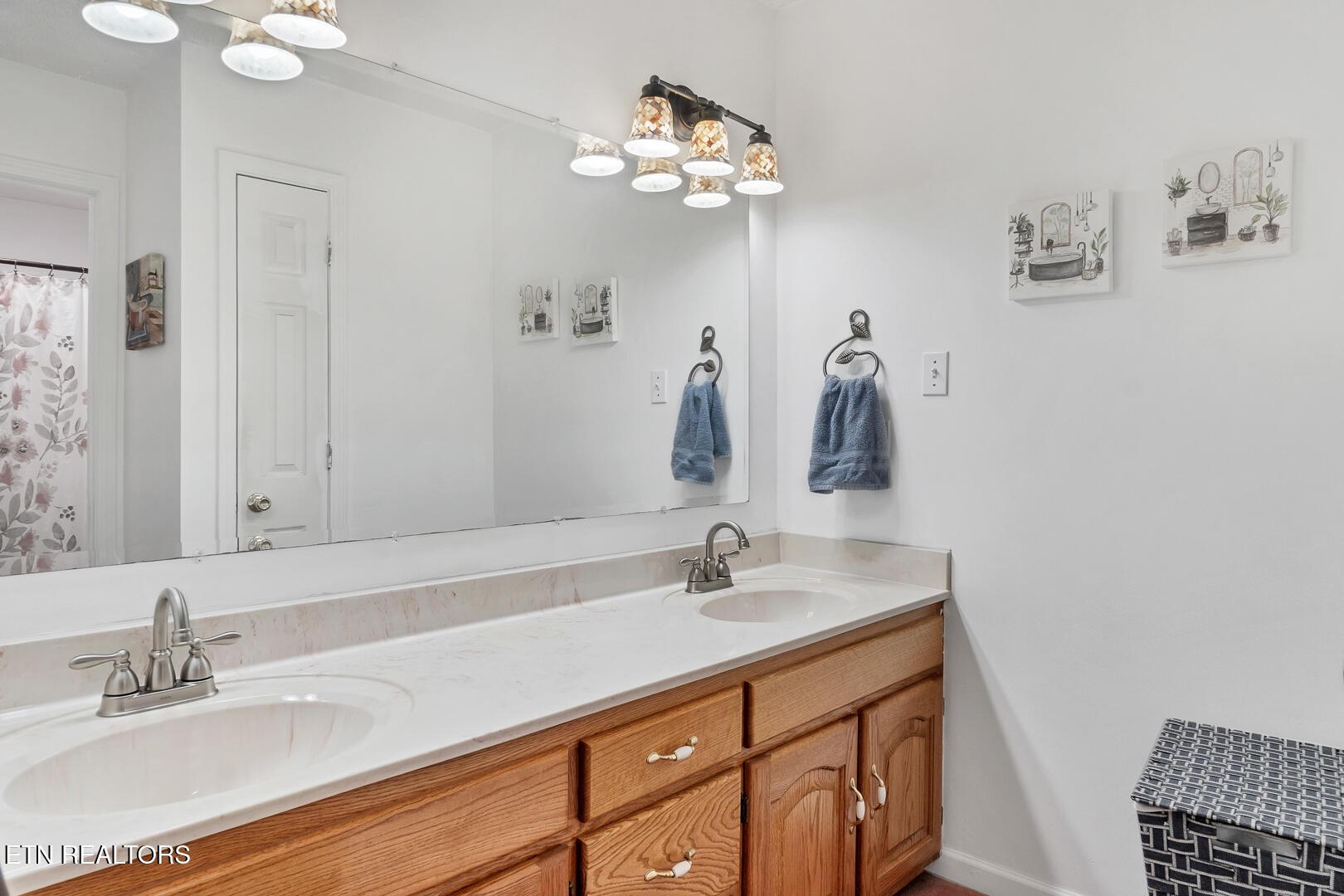 449 Foss Road Maryville, TN 37801 - Photo 28 of 49 a bathroom with a sink and a mirror
