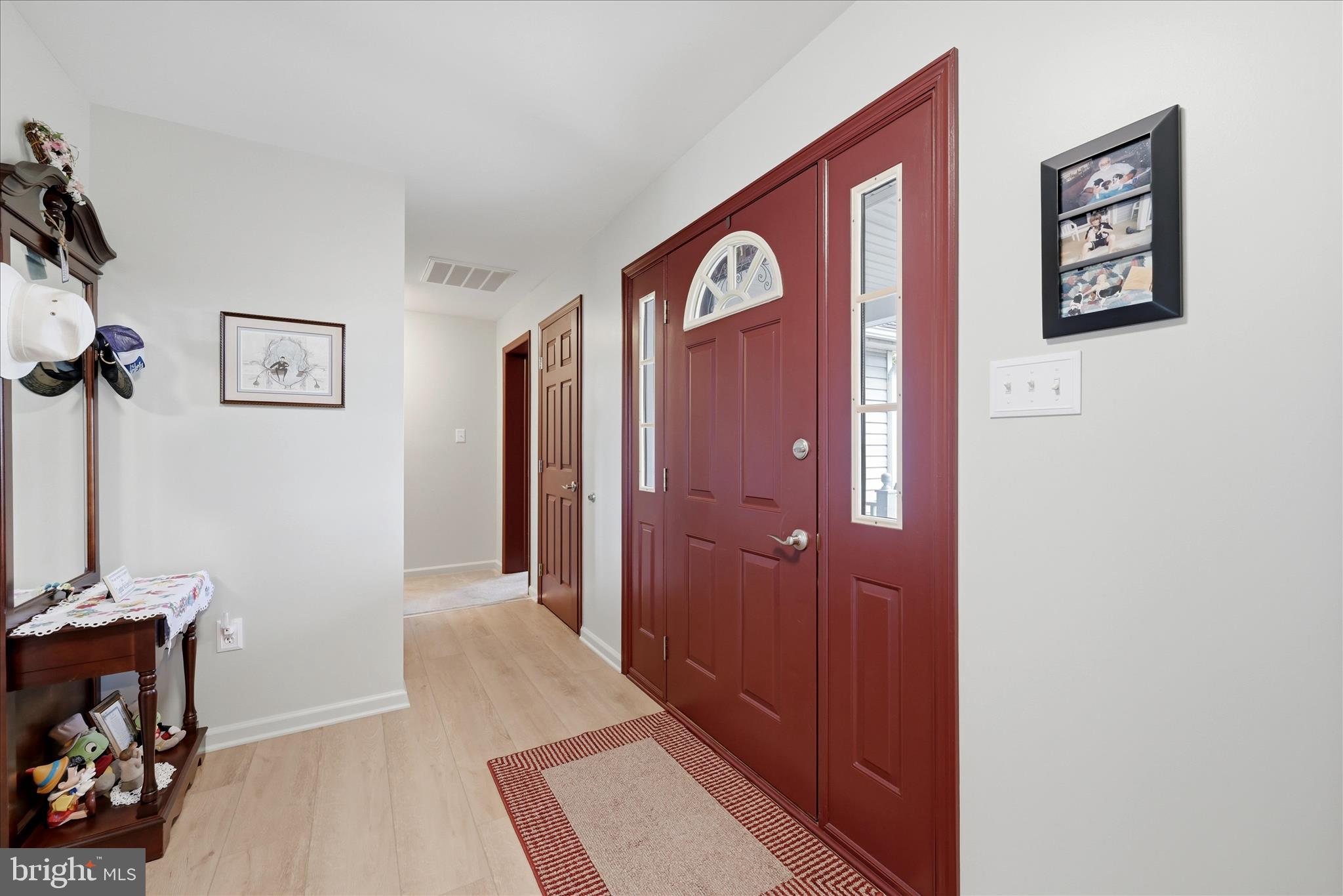 16335 Back Road Strasburg, VA 22657 - Photo 11 of 56 a view of a hallway with paintings on the wall