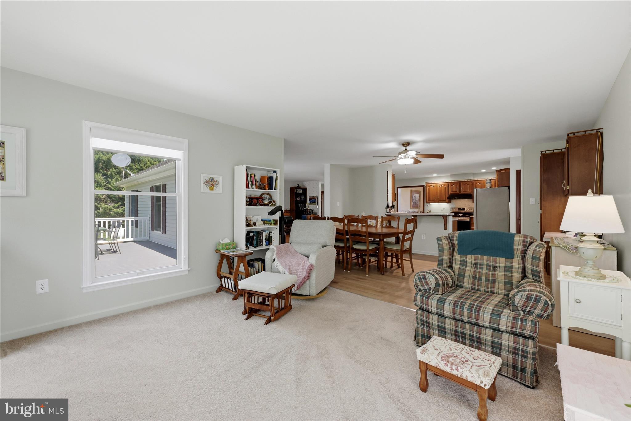 16335 Back Road Strasburg, VA 22657 - Photo 14 of 56 a living room with furniture and a window