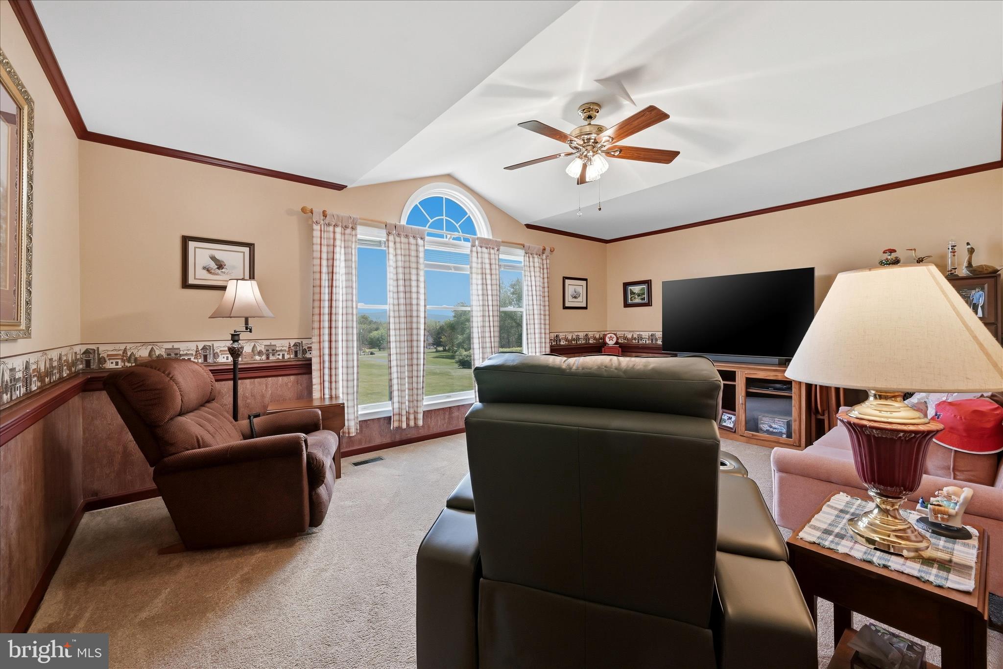 16335 Back Road Strasburg, VA 22657 - Photo 21 of 56 a living room with furniture and a flat screen tv