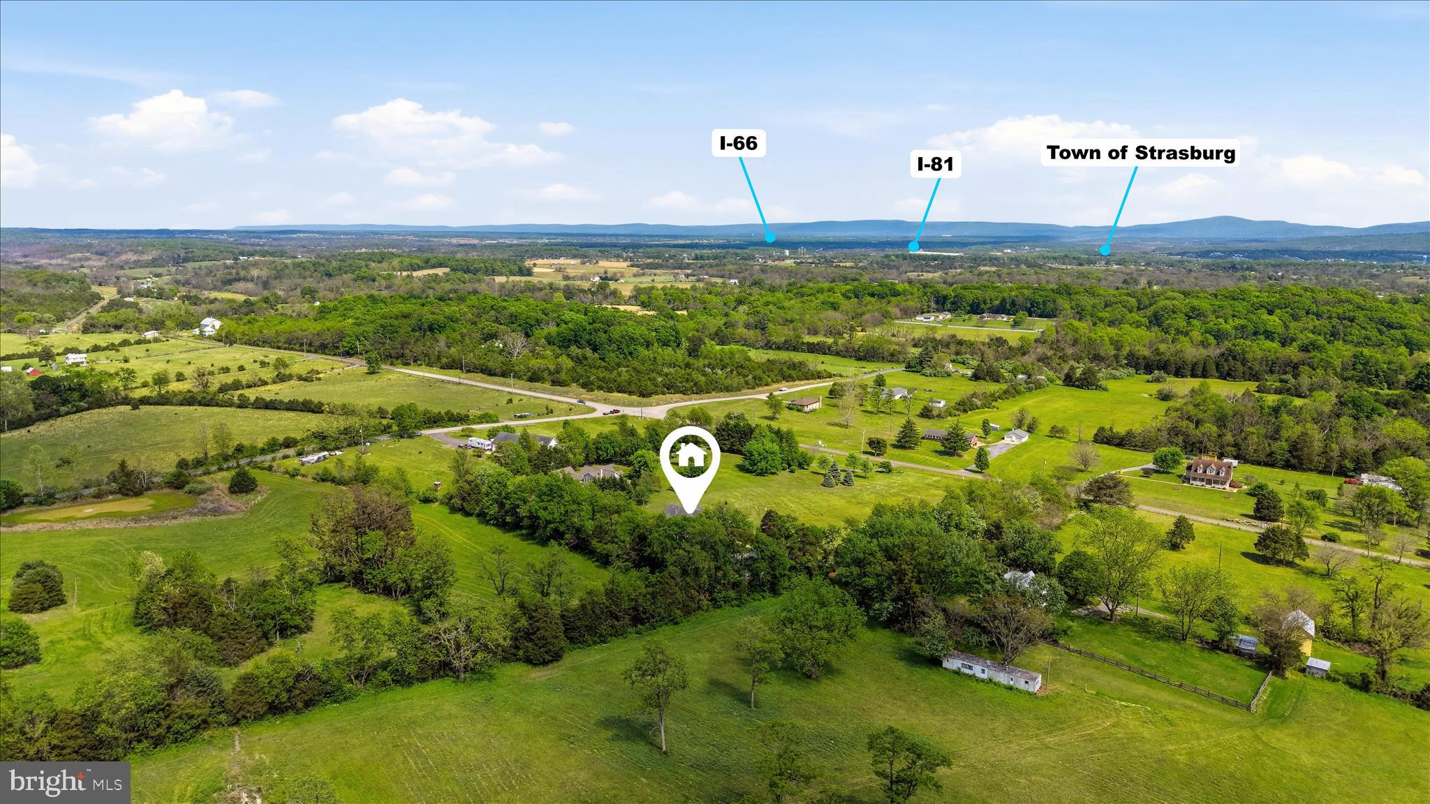 16335 Back Road Strasburg, VA 22657 - Photo 54 of 56 Aerial View