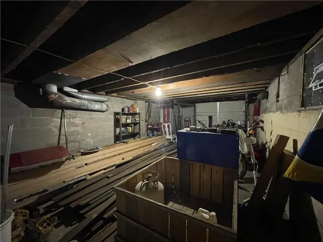 a view of a door of the house