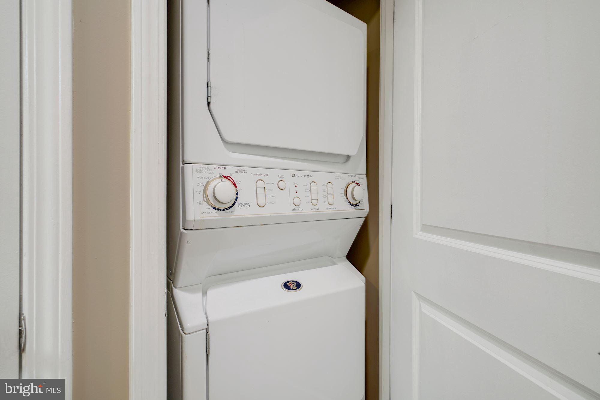 11700 Old Georgetown Road, Unit 406 North Bethesda, MD 20852 - Photo 22 of 29 Washer and dryer in the unit