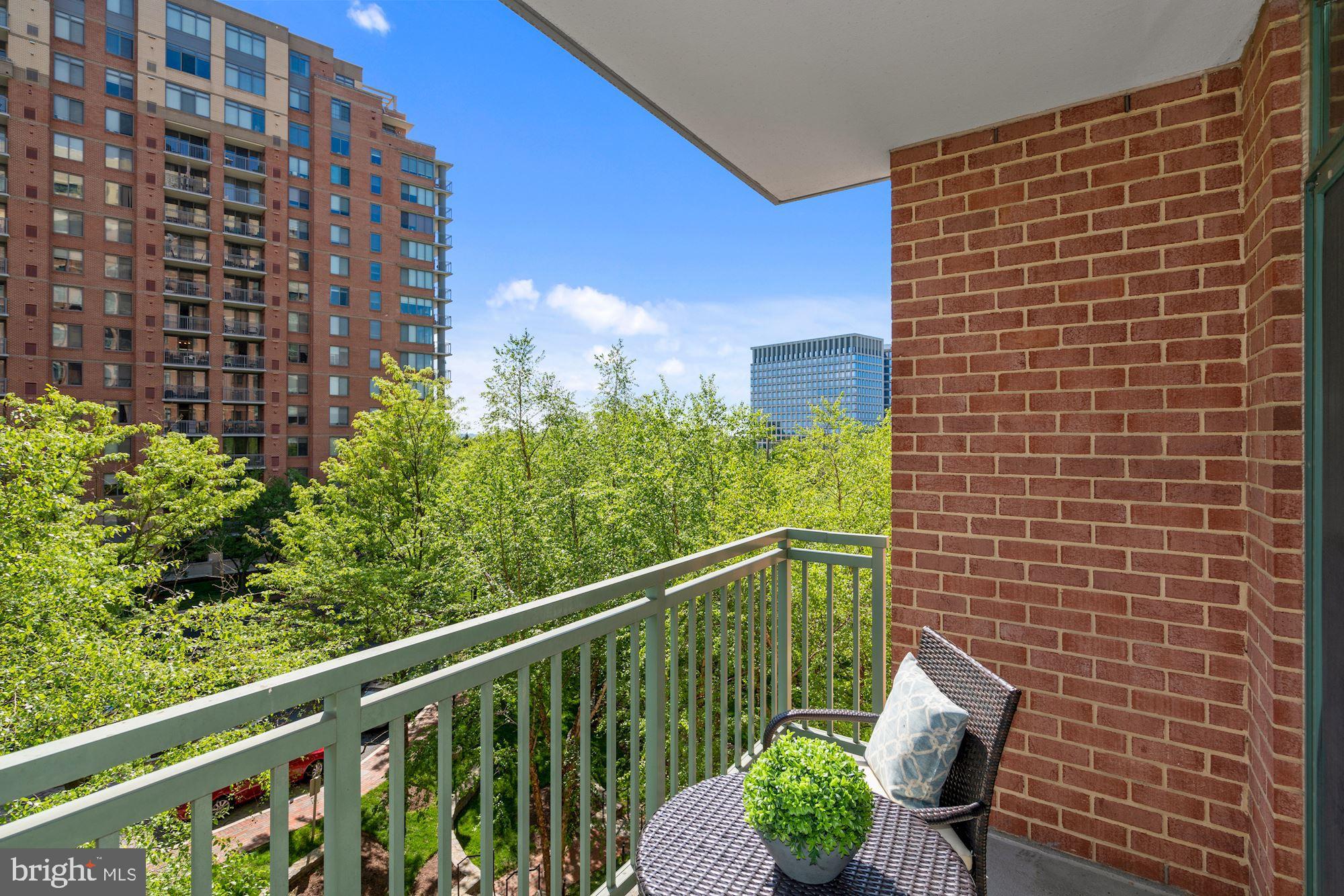 11700 Old Georgetown Road, Unit 406 North Bethesda, MD 20852 - Photo 24 of 29 Another balcony view