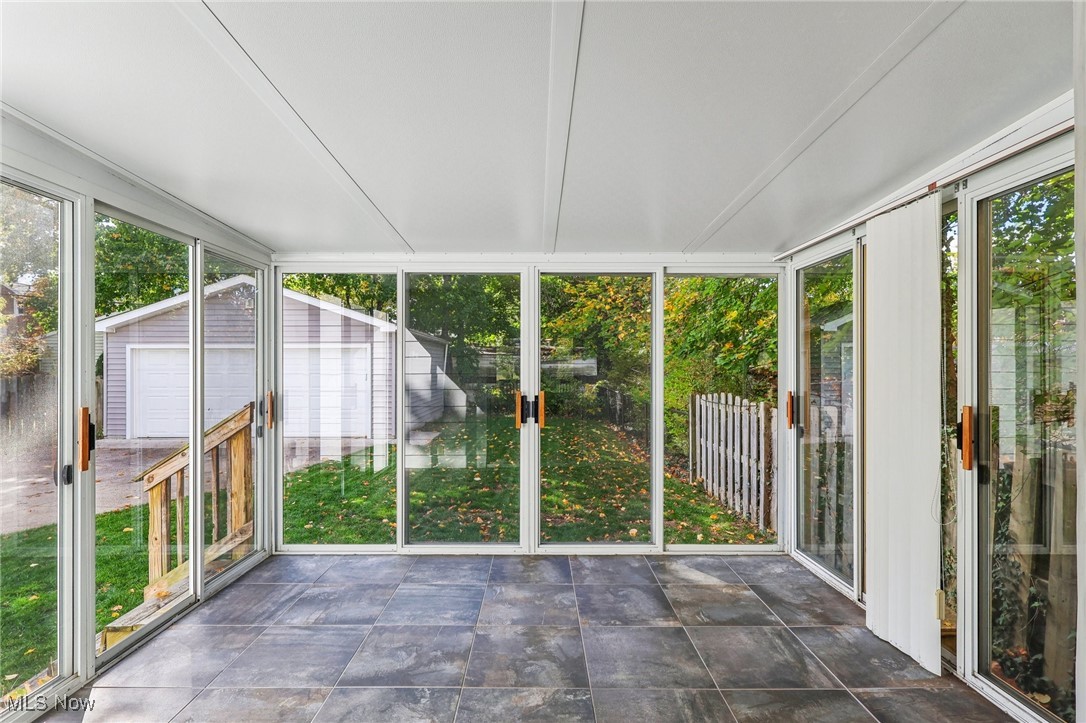 4476 College Road South Euclid, OH 44121 - Photo 30 of 42 Unfurnished sunroom featuring a healthy amount of sunlight