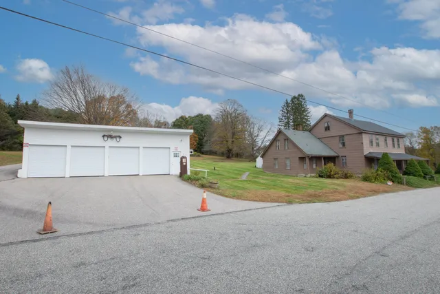 a kitchen with a stove and a refrigerator