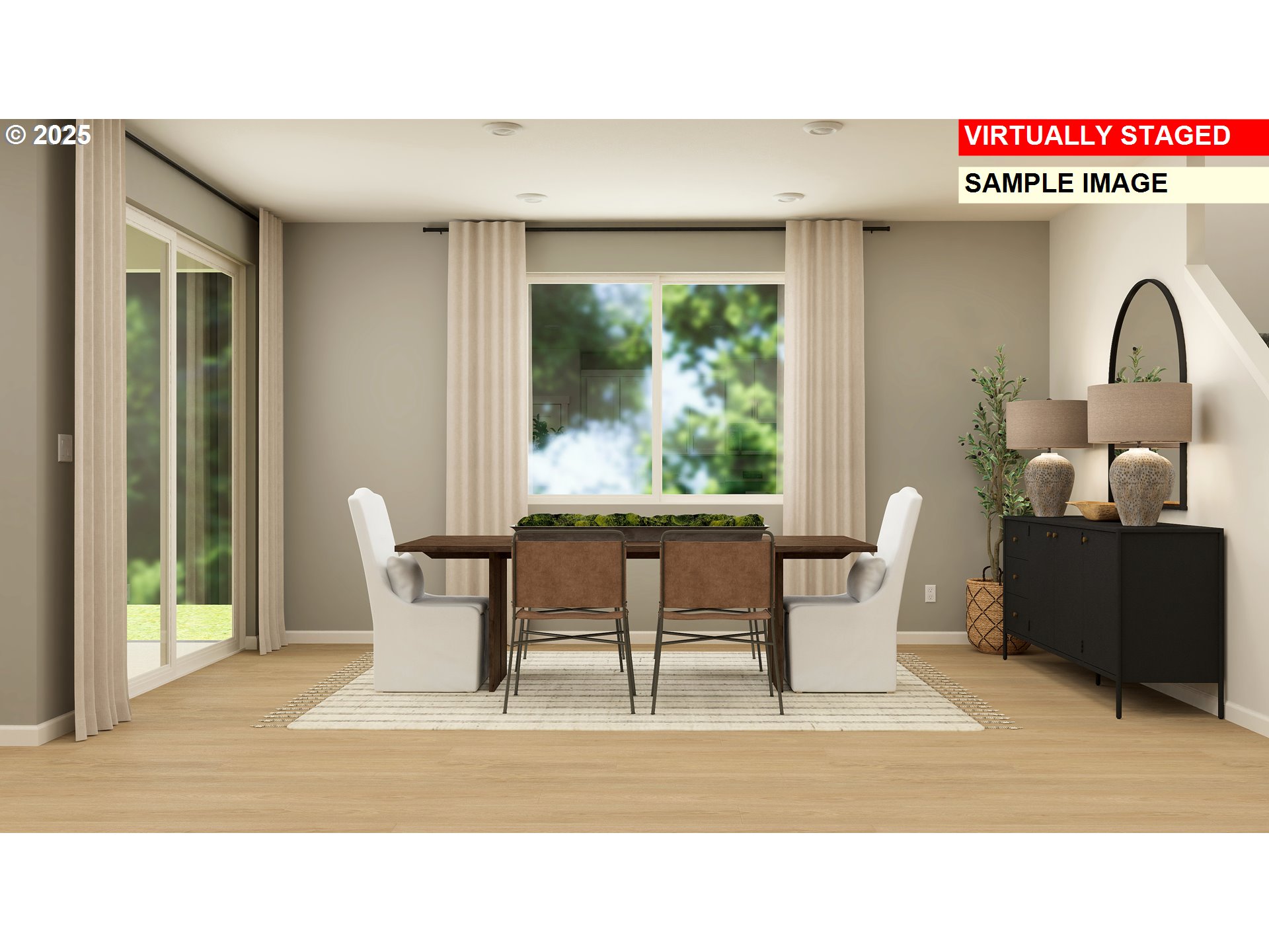 14956 Southwest 165th Avenue Tigard, OR 97224 - Photo 6 of 43 a black and white photo of a living room