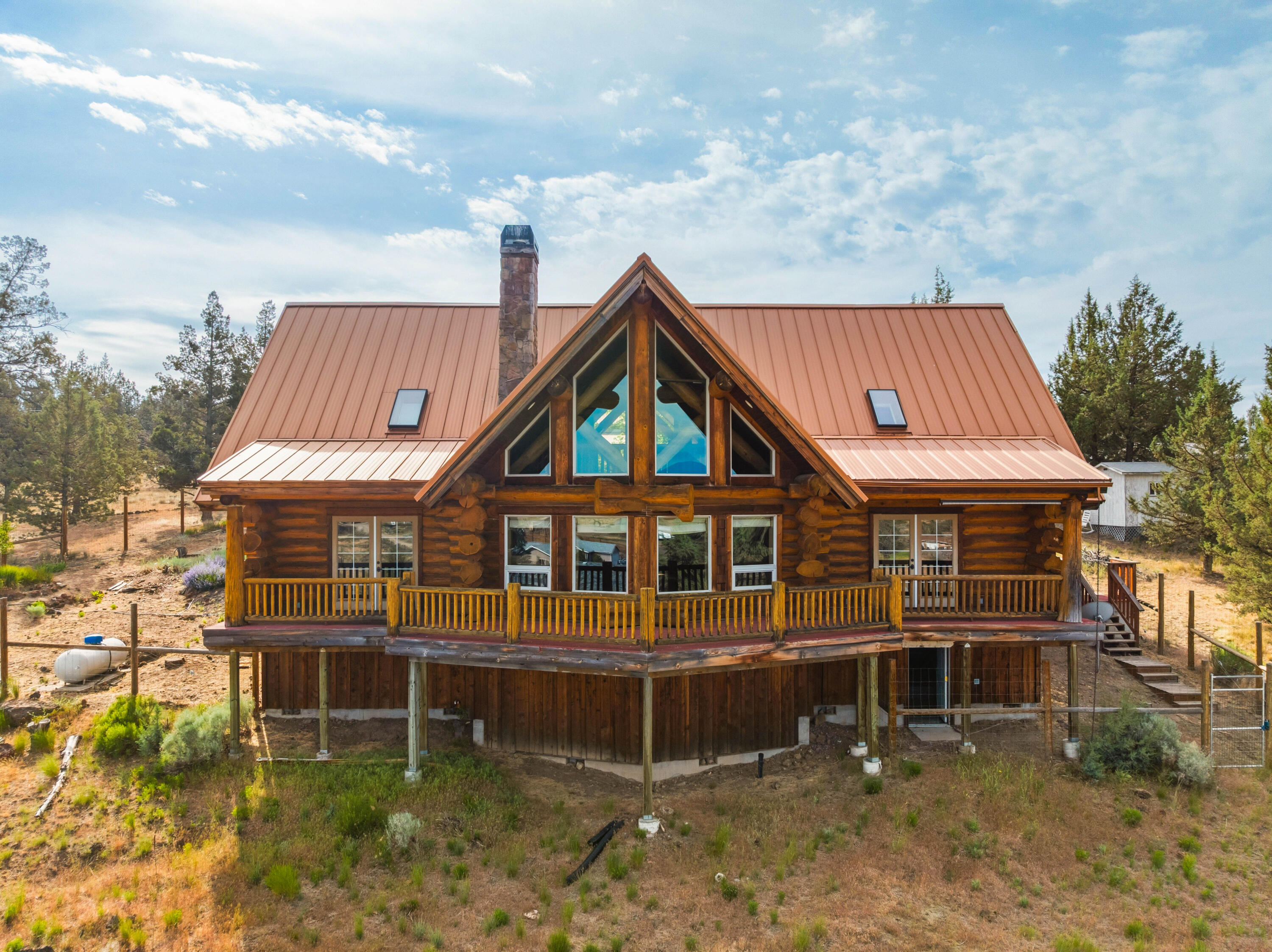 10739 Southwest Shad Road Terrebonne, OR 97760 - Photo 2 of 55 an aerial view of a house with a yard
