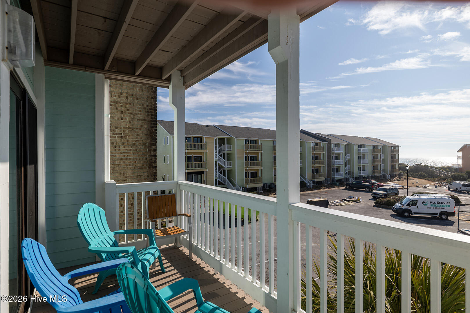 9201 Coast Guard Road, Unit B204 Emerald Isle, NC 28594 - Photo 2 of 29 B204 Deck View to Ocean
