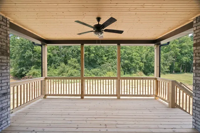 a view of a roof deck
