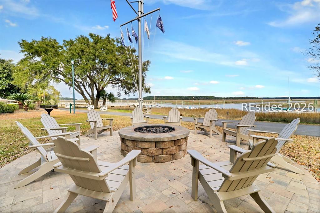 66 Stable Gate Road Hilton Head Island, SC 29926 - Photo 64 of 76 Fire Pit