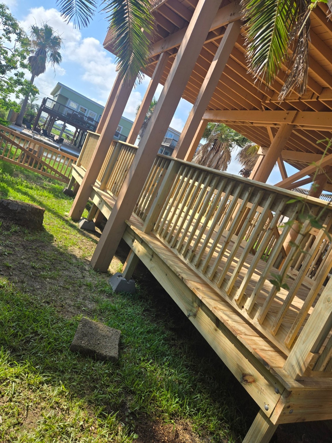 211 Pompano Lane Surfside Beach, TX 77541 - Photo 33 of 44 a view of a yard