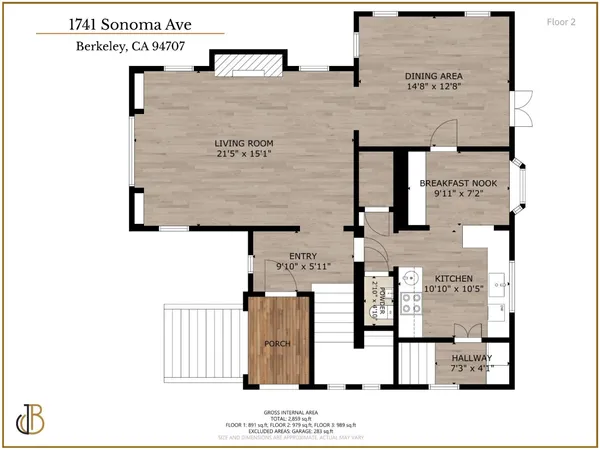 $1,798,000 | 1741 Sonoma Avenue, Berkeley, CA 94707