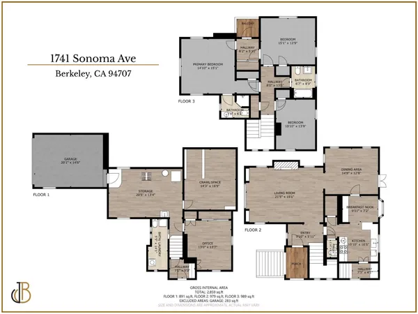 $1,798,000 | 1741 Sonoma Avenue, Berkeley, CA 94707