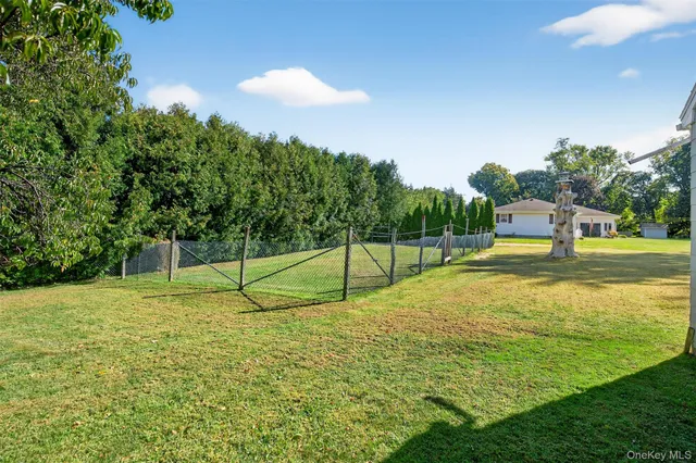 a house view with a play ground