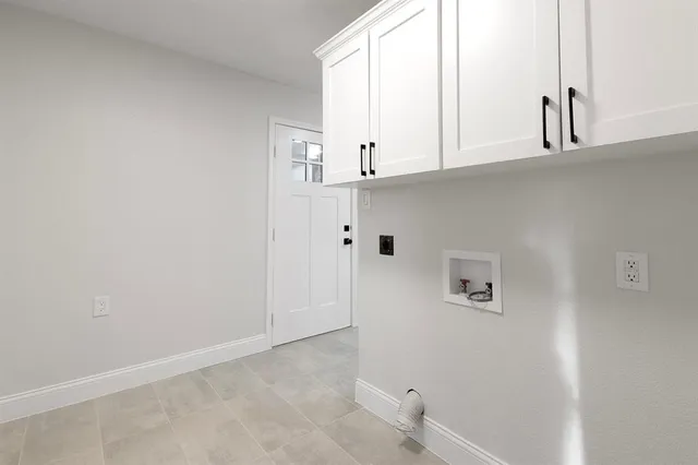 a close view of closet