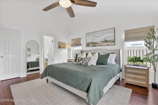 a bathroom with a sink double vanity and a mirror