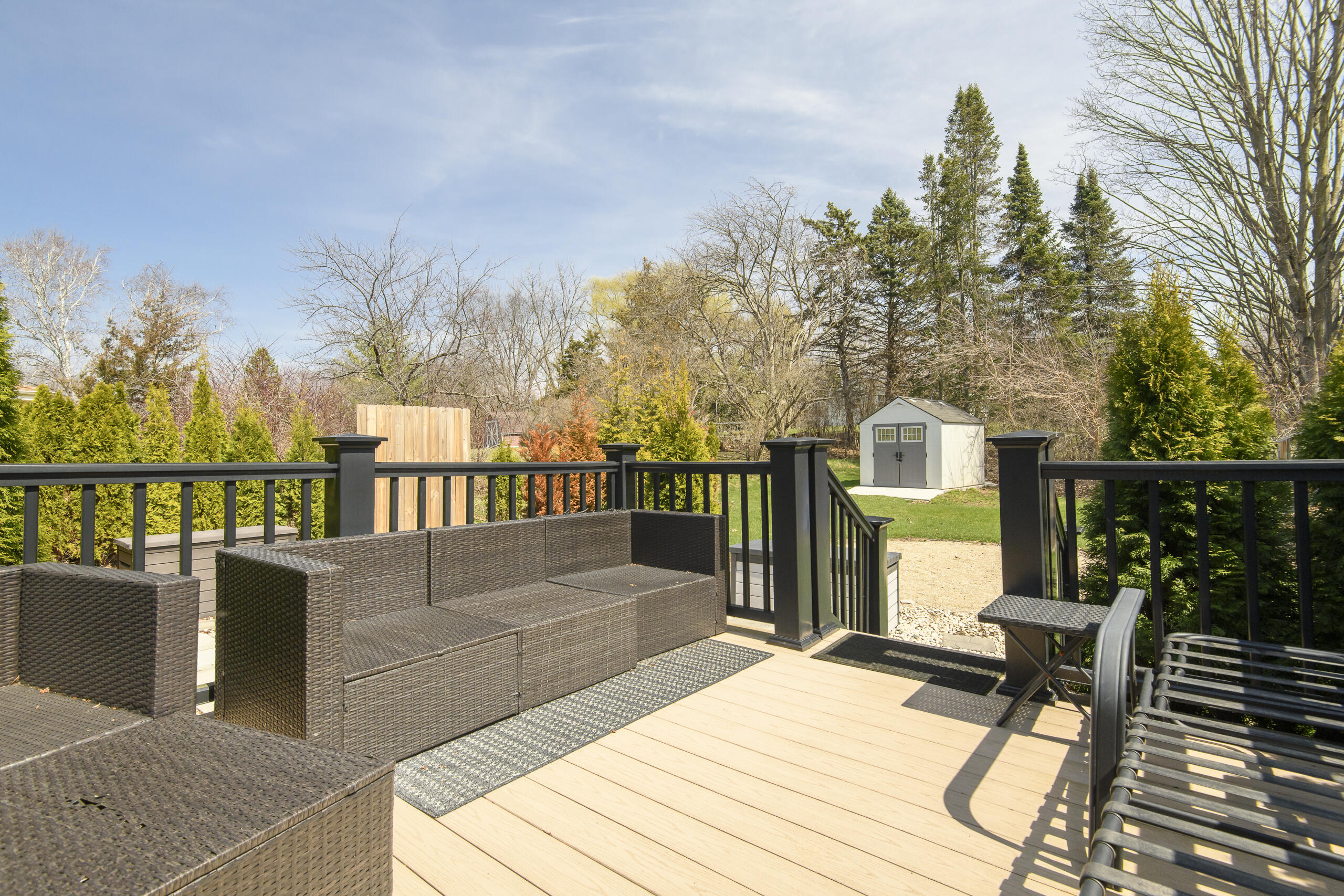 W284-n6506 Hawthorne Road Merton, WI 53029 - Photo 20 of 23 Newly Installed Deck