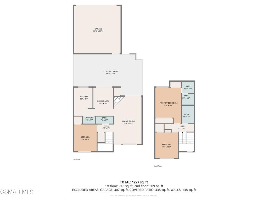 15175 Marquette Street, Unit D Moorpark, CA 93021 - Photo 21 of 22 a picture of floor plan