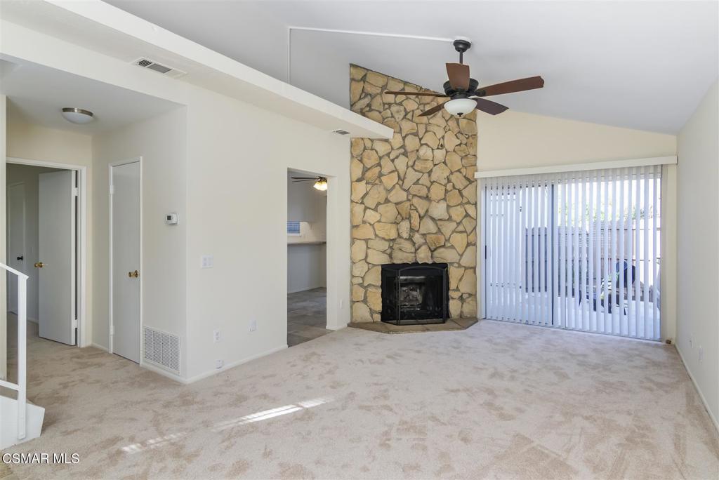 15175 Marquette Street, Unit D Moorpark, CA 93021 - Photo 3 of 22 a view of a livingroom with a fireplace