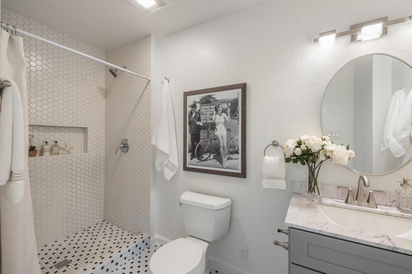 419 Millwood Drive Millbrae, CA 94030 - Photo 23 of 32 a bathroom with a sink toilet and shower