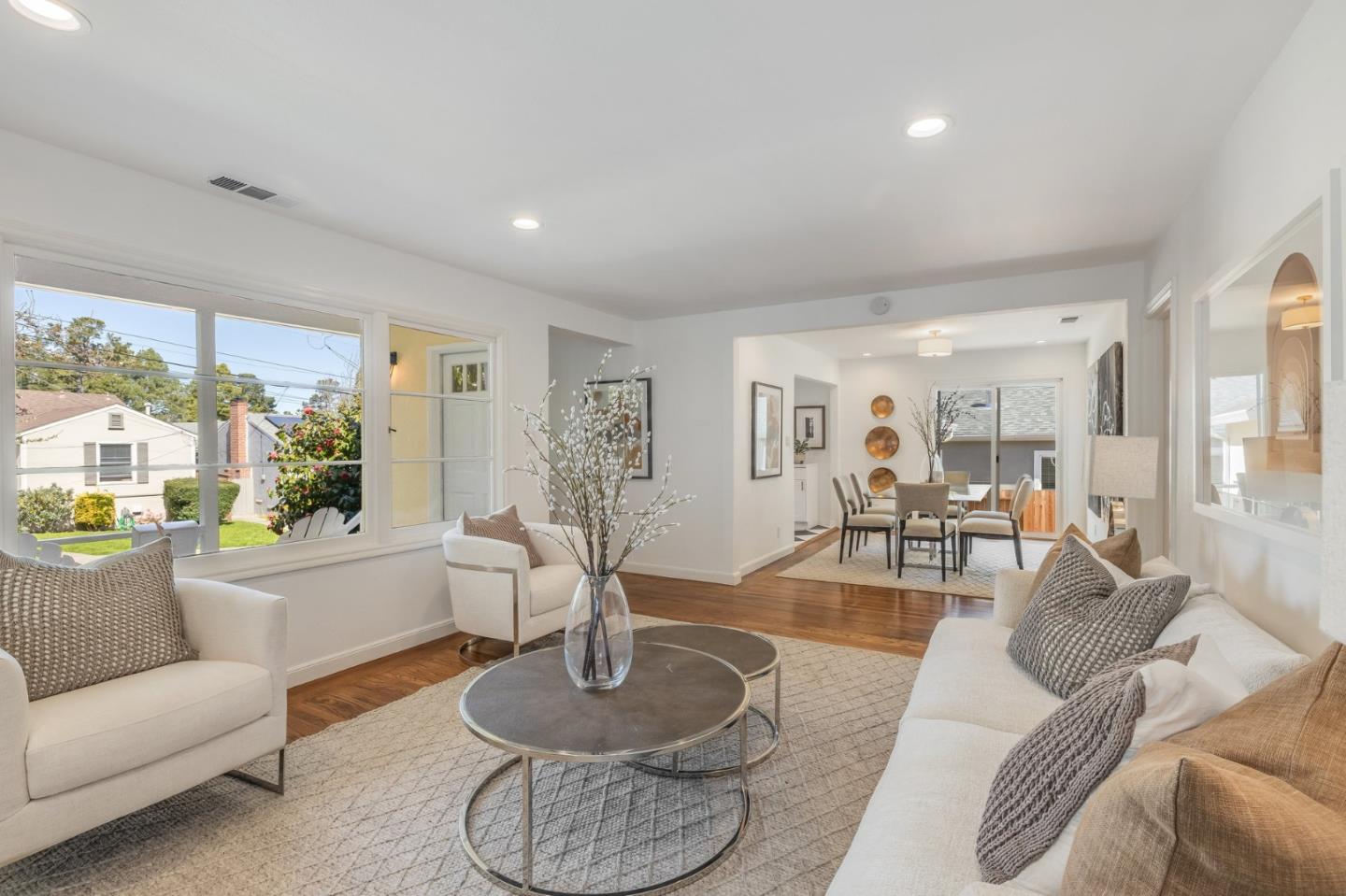 419 Millwood Drive Millbrae, CA 94030 - Photo 6 of 32 a living room with furniture and a table