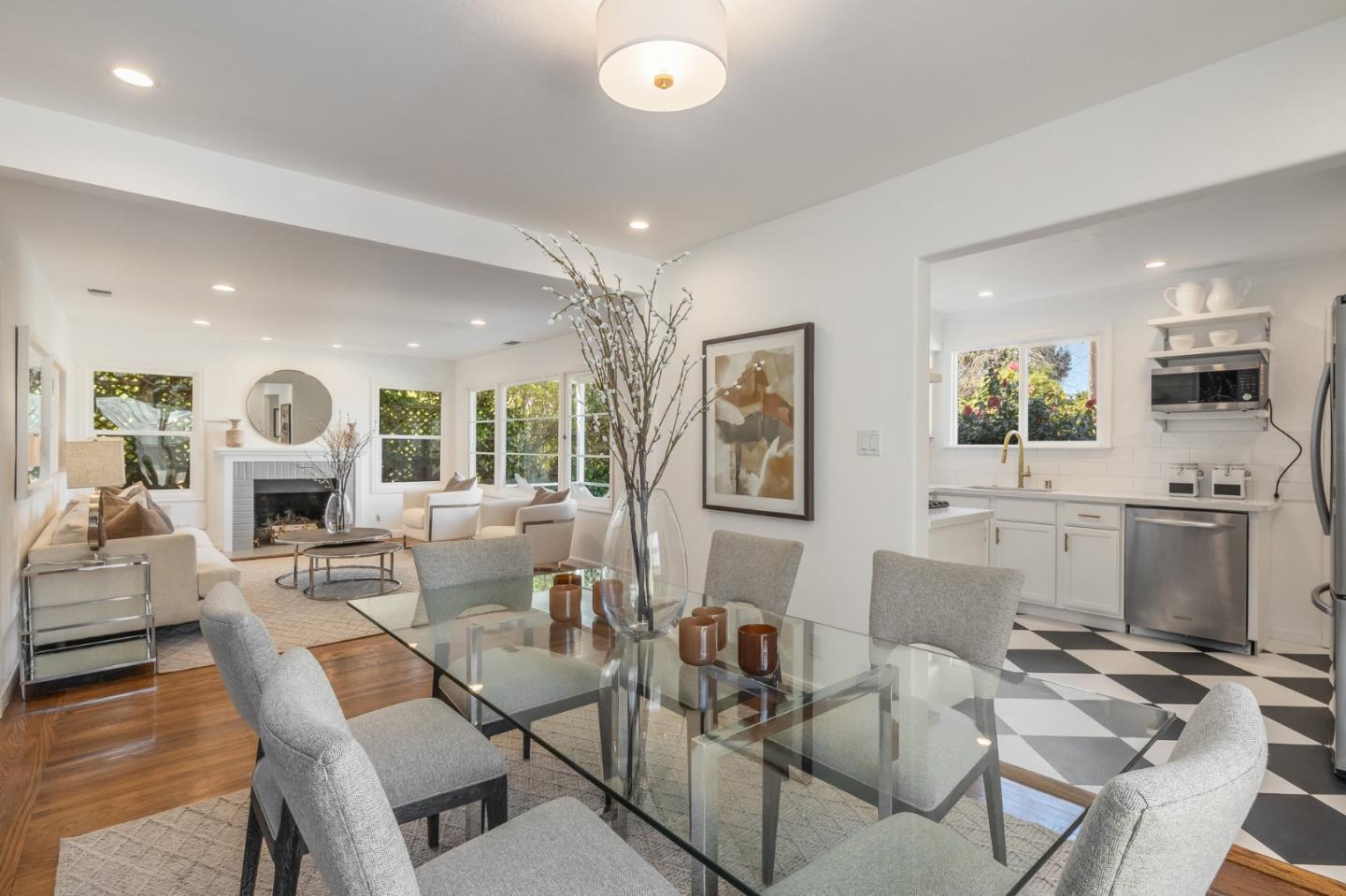 419 Millwood Drive Millbrae, CA 94030 - Photo 8 of 32 a living room with furniture and a large window