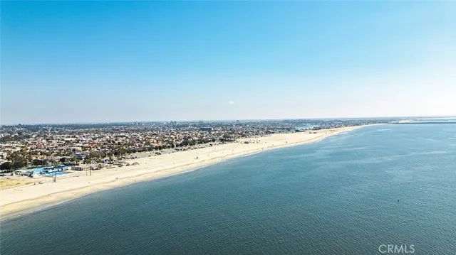 a view of an ocean beach